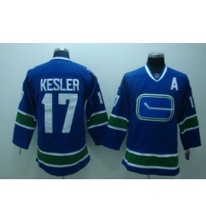 Vancouver Canucks 17 Kesler blue 3rd Jersey A patch Vancouver Canucks 17 Kesler blue 3rd Jersey A patch