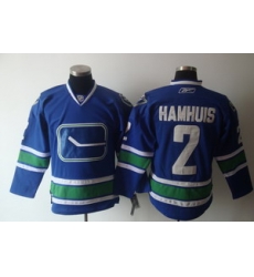 Vancouver Canucks 2 Dan Hamhuis Blue Jerseys 3Rd Vancouver Canucks 2 Dan Hamhuis Blue Jerseys 3Rd