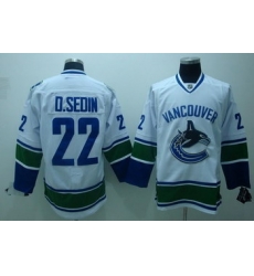 Vancouver Canucks 22 D.sedin white Jersey Vancouver Canucks 22 D.sedin white Jersey