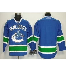 Vancouver Canucks Blank Blue Jersey Vancouver Canucks Blank Blue Jersey