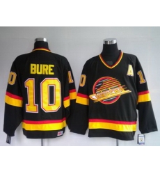 jerseys Vancouver Canucks 10 Bure Black jerseys Vancouver Canucks 10 Bure Black