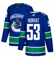 Youth Adidas Vancouver Canucks 53 Bo Horvat Authentic Blue Home NHL Jersey Youth Adidas Vancouver Canucks 53 Bo Horvat Authentic Blue Home NHL Jersey