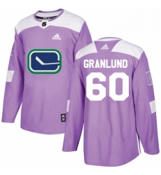 Youth Adidas Vancouver Canucks 60 Markus Granlund Authentic Purple Fights Cancer Practice NHL Jersey Youth Adidas Vancouver Canucks 60 Markus Granlund Authentic Purple Fights Cancer Practice NHL Jersey