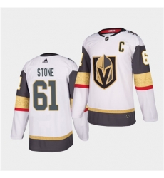 Golden Knights 61 Mark Stone 2021 Captain White Jersey Golden Knights 61 Mark Stone 2021 Captain White Jersey