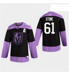 Men Golden Knights 61 Mark Stone Fights Cancer Practice Hockey Jersey Men Golden Knights 61 Mark Stone Fights Cancer Practice Hockey Jersey