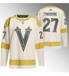 Men Vegas Golden Knights 27 Shea Theodore Cream 2024 Winter Classic Breakaway Stitched Jersey Men Vegas Golden Knights 27 Shea Theodore Cream 2024 Winter Classic Breakaway Stitched Jersey