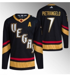Men Vegas Golden Knights 7 Alex Pietrangelo Black 2022 23 Reverse Retro Stitched Jersey Men Vegas Golden Knights 7 Alex Pietrangelo Black 2022 23 Reverse Retro Stitched Jersey
