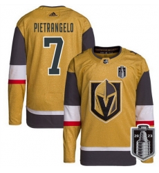 Men Vegas Golden Knights 7 Alex Pietrangelo Gold 2023 Stanley Cup Final Stitched Jersey Men Vegas Golden Knights 7 Alex Pietrangelo Gold 2023 Stanley Cup Final Stitched Jersey