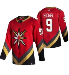Men Vegas Golden Knights 9 Jack Eichel Red 2021 Reverse Retro Jersey Men Vegas Golden Knights 9 Jack Eichel Red 2021 Reverse Retro Jersey