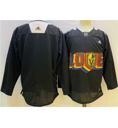 Men Vegas Golden Knights Blank 2022 Black Pride Night Stitched Jersey Men Vegas Golden Knights Blank 2022 Black Pride Night Stitched Jersey