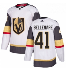 Mens Adidas Vegas Golden Knights 41 Pierre Edouard Bellemare Authentic White Away NHL Jersey Mens Adidas Vegas Golden Knights 41 Pierre Edouard Bellemare Authentic White Away NHL Jersey