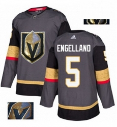 Mens Adidas Vegas Golden Knights 5 Deryk Engelland Authentic Gray Fashion Gold NHL Jersey Mens Adidas Vegas Golden Knights 5 Deryk Engelland Authentic Gray Fashion Gold NHL Jersey