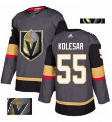 Mens Adidas Vegas Golden Knights 55 Keegan Kolesar Authentic Gray Fashion Gold NHL Jersey Mens Adidas Vegas Golden Knights 55 Keegan Kolesar Authentic Gray Fashion Gold NHL Jersey