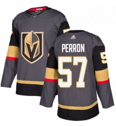 Mens Adidas Vegas Golden Knights 57 David Perron Authentic Gray Home NHL Jersey Mens Adidas Vegas Golden Knights 57 David Perron Authentic Gray Home NHL Jersey