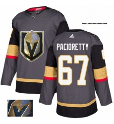 Mens Adidas Vegas Golden Knights 67 Max Pacioretty Authentic Gray Fashion Gold NHL Jersey Mens Adidas Vegas Golden Knights 67 Max Pacioretty Authentic Gray Fashion Gold NHL Jersey