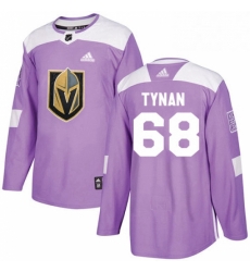 Mens Adidas Vegas Golden Knights 68 TJ Tynan Authentic Purple Fights Cancer Practice NHL Jersey Mens Adidas Vegas Golden Knights 68 TJ Tynan Authentic Purple Fights Cancer Practice NHL Jersey
