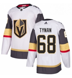 Mens Adidas Vegas Golden Knights 68 TJ Tynan Authentic White Away NHL Jersey Mens Adidas Vegas Golden Knights 68 TJ Tynan Authentic White Away NHL Jersey
