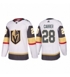 Vegas Golden Knights 28 William Carrier White Jersey Vegas Golden Knights 28 William Carrier White Jersey