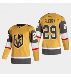 Vegas Golden Knights 29 Marc Andre Fleury Men Adidas 2020 21 Authentic Player Alternate Stitched NHL Jersey Gold Vegas Golden Knights 29 Marc Andre Fleury Men Adidas 2020 21 Authentic Player Alternate Stitched NHL Jersey Gold