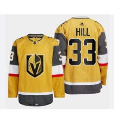 Vegas Golden Knights Adin Hill #33 Gold 2022-23 Home Stitched Jersey Vegas Golden Knights Adin Hill #33 Gold 2022-23 Home Stitched Jersey