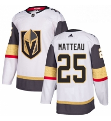 Womens Adidas Vegas Golden Knights 25 Stefan Matteau Authentic White Away NHL Jersey Womens Adidas Vegas Golden Knights 25 Stefan Matteau Authentic White Away NHL Jersey