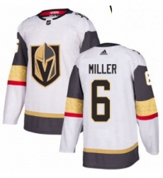 Womens Adidas Vegas Golden Knights 6 Colin Miller Authentic White Away NHL Jersey Womens Adidas Vegas Golden Knights 6 Colin Miller Authentic White Away NHL Jersey