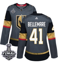 womens pierre edouard bellemare vegas golden knights jersey gray adidas 41 nhl home 2018 stanley cup final authentic womens pierre edouard bellemare vegas golden knights jersey gray adidas 41 nhl home 2018 stanley cup final authentic