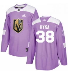 Youth Adidas Vegas Golden Knights 38 Tomas Hyka Authentic Purple Fights Cancer Practice NHL Jersey Youth Adidas Vegas Golden Knights 38 Tomas Hyka Authentic Purple Fights Cancer Practice NHL Jersey