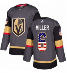 Youth Adidas Vegas Golden Knights 6 Colin Miller Authentic Gray USA Flag Fashion NHL Jersey Youth Adidas Vegas Golden Knights 6 Colin Miller Authentic Gray USA Flag Fashion NHL Jersey