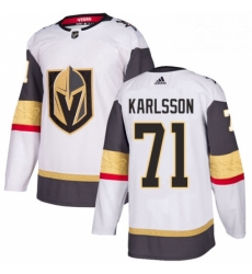 Youth Adidas Vegas Golden Knights 71 William Karlsson Authentic White Away NHL Jersey Youth Adidas Vegas Golden Knights 71 William Karlsson Authentic White Away NHL Jersey