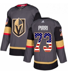 Youth Adidas Vegas Golden Knights 73 Brandon Pirri Authentic Gray USA Flag Fashion NHL Jersey Youth Adidas Vegas Golden Knights 73 Brandon Pirri Authentic Gray USA Flag Fashion NHL Jersey