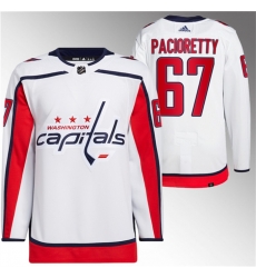 Men Washington Capitals 67 Max Pacioretty White Stitched Jersey Men Washington Capitals 67 Max Pacioretty White Stitched Jersey