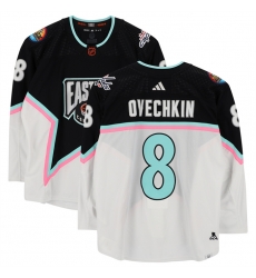 Men Washington Capitals 8 Alex Ovechkin Black White 2023 All Star Stitched Jersey Men Washington Capitals 8 Alex Ovechkin Black White 2023 All Star Stitched Jersey