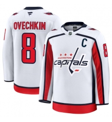 Men Washington Capitals 8 Alexander Ovechkin White 2024 25 Away Stitched Hockey Jersey Men Washington Capitals 8 Alexander Ovechkin White 2024 25 Away Stitched Hockey Jersey