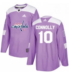 Mens Adidas Washington Capitals 10 Brett Connolly Authentic Purple Fights Cancer Practice NHL Jersey Mens Adidas Washington Capitals 10 Brett Connolly Authentic Purple Fights Cancer Practice NHL Jersey