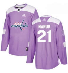 Mens Adidas Washington Capitals 21 Dennis Maruk Authentic Purple Fights Cancer Practice NHL Jersey Mens Adidas Washington Capitals 21 Dennis Maruk Authentic Purple Fights Cancer Practice NHL Jersey