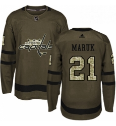 Mens Adidas Washington Capitals 21 Dennis Maruk Premier Green Salute to Service NHL Jersey Mens Adidas Washington Capitals 21 Dennis Maruk Premier Green Salute to Service NHL Jersey