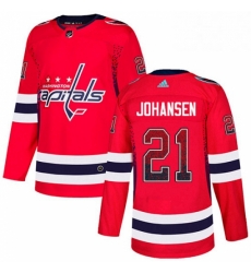 Mens Adidas Washington Capitals 21 Lucas Johansen Authentic Red Drift Fashion NHL Jersey Mens Adidas Washington Capitals 21 Lucas Johansen Authentic Red Drift Fashion NHL Jersey