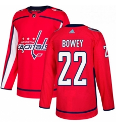 Mens Adidas Washington Capitals 22 Madison Bowey Authentic Red Home NHL Jersey Mens Adidas Washington Capitals 22 Madison Bowey Authentic Red Home NHL Jersey