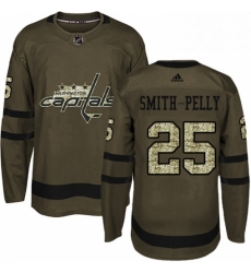 Mens Adidas Washington Capitals 25 Devante Smith Pelly Authentic Green Salute to Service NHL Jersey Mens Adidas Washington Capitals 25 Devante Smith Pelly Authentic Green Salute to Service NHL Jersey