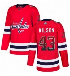 Mens Adidas Washington Capitals 43 Tom Wilson Authentic Red Drift Fashion NHL Jersey Mens Adidas Washington Capitals 43 Tom Wilson Authentic Red Drift Fashion NHL Jersey
