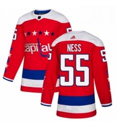 Mens Adidas Washington Capitals 55 Aaron Ness Authentic Red Alternate NHL Jersey Mens Adidas Washington Capitals 55 Aaron Ness Authentic Red Alternate NHL Jersey