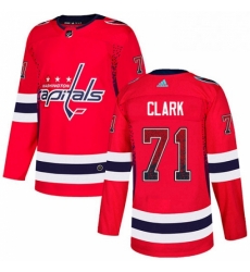 Mens Adidas Washington Capitals 71 Kody Clark Authentic Red Drift Fashion NHL Jersey Mens Adidas Washington Capitals 71 Kody Clark Authentic Red Drift Fashion NHL Jersey