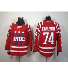 NHL Washington Capitals #74 John Carlson Red Stitched Jerseys(2015 Winter Classic) NHL Washington Capitals #74 John Carlson Red Stitched Jerseys(2015 Winter Classic)