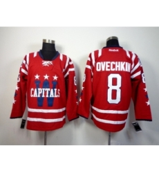 NHL Washington Capitals #8 Alex Ovechkin Red Stitched Jerseys(2015 Winter Classic) NHL Washington Capitals #8 Alex Ovechkin Red Stitched Jerseys(2015 Winter Classic)
