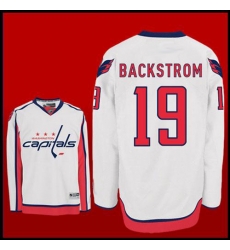 RBK hockey jerseys Washington Capitals #19 BACKSTROM WHITE RBK hockey jerseys Washington Capitals #19 BACKSTROM WHITE