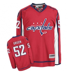 RBK hockey jerseys Washington Capitals 52 GREEN red RBK hockey jerseys Washington Capitals 52 GREEN red