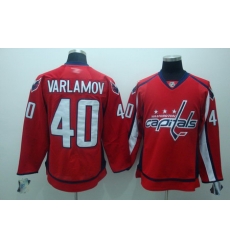 Washington Capitals 40 varlamov red jerseys Washington Capitals 40 varlamov red jerseys
