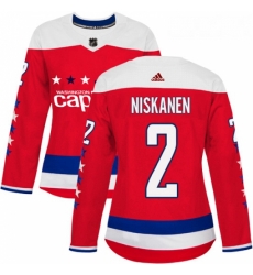 Womens Adidas Washington Capitals 2 Matt Niskanen Authentic Red Alternate NHL Jersey Womens Adidas Washington Capitals 2 Matt Niskanen Authentic Red Alternate NHL Jersey