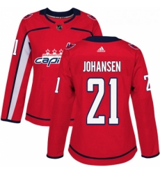 Womens Adidas Washington Capitals 21 Lucas Johansen Premier Red Home NHL Jersey Womens Adidas Washington Capitals 21 Lucas Johansen Premier Red Home NHL Jersey